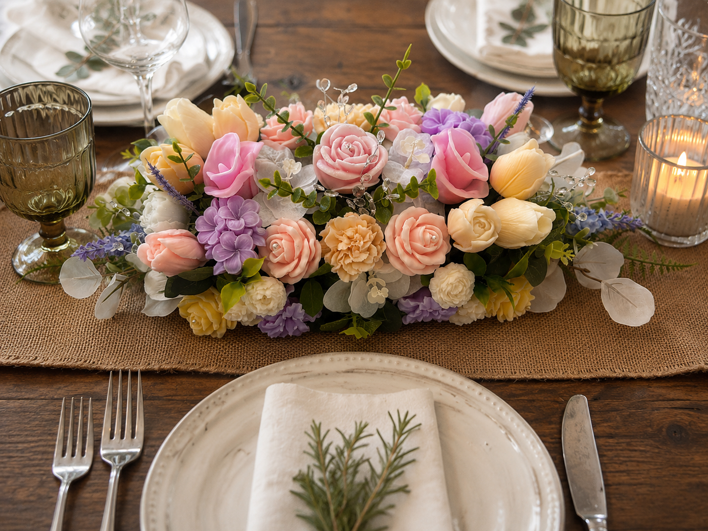 Enchanted Blossom Tablescape
